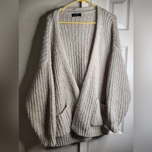 Cozy Cream Cardigan Sweater